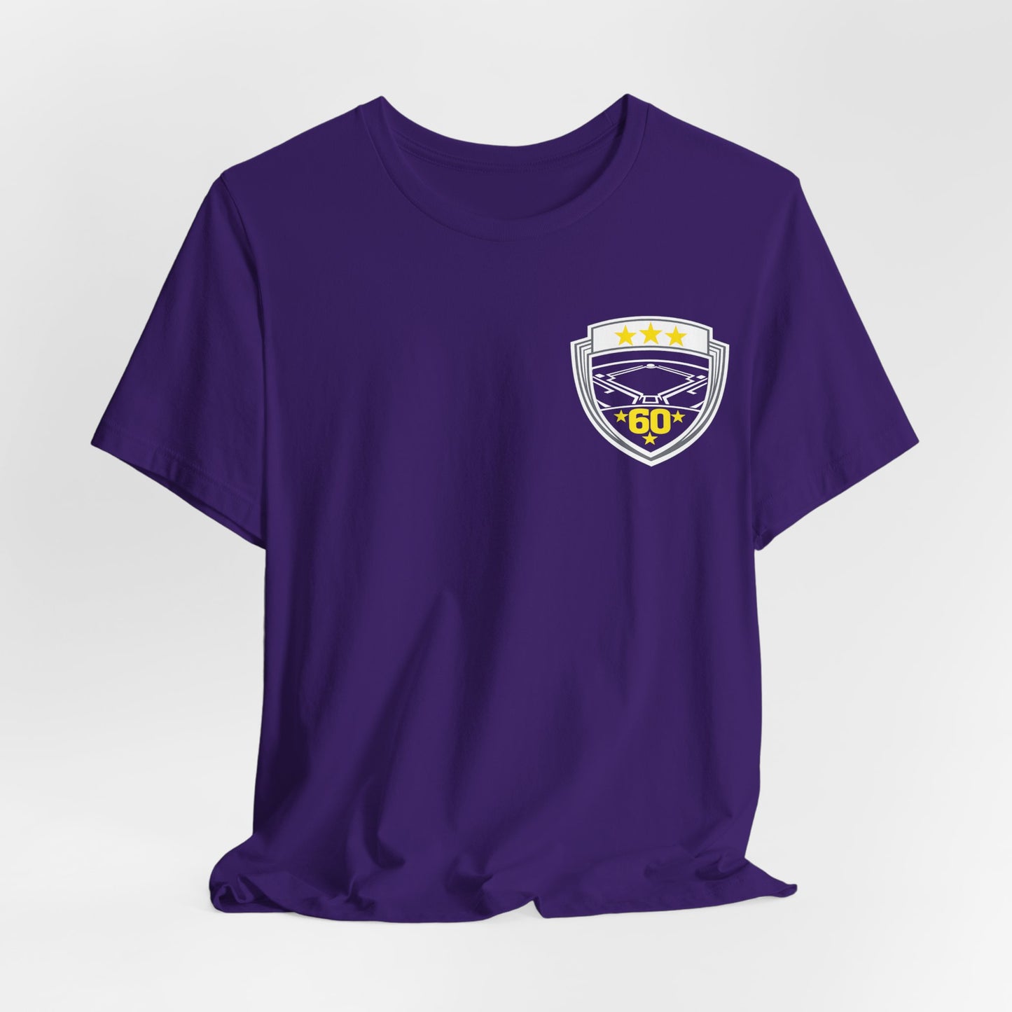 Softball Catcher T-Shirt - "Earn Your 60" - Fastpitch Backstop Warrior Shirt for Players & Coaches