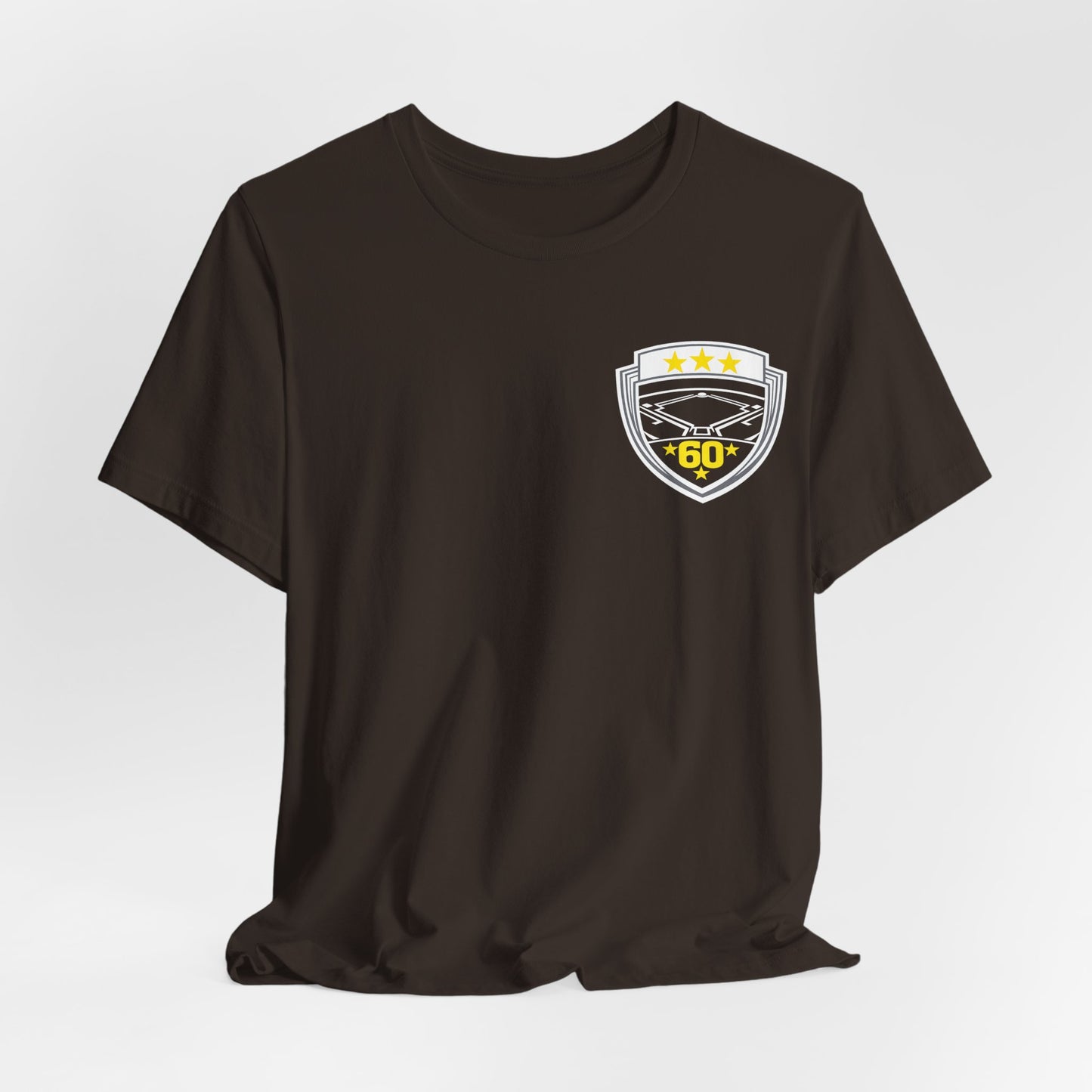 Softball Catcher T-Shirt - "Earn Your 60" - Fastpitch Backstop Warrior Shirt for Players & Coaches